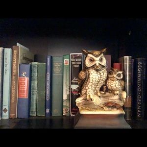 Adorable Owls Retro/Kitschy glass figurine
